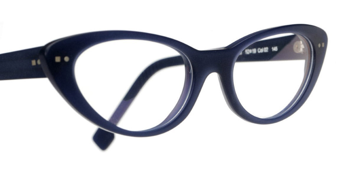 Sabine Be® Be Glam' SB Be Glam' 02 52 - Matte Navy Blue Eyeglasses