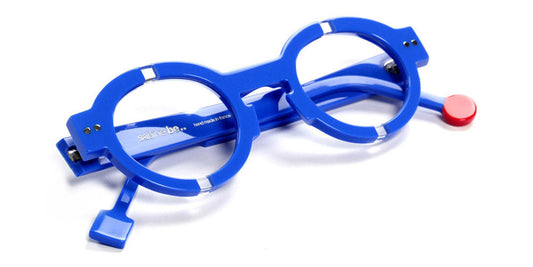 Sabine Be® Be Groom SB Be Groom 370 43 - Shiny Klein Blue / Shiny Crystal Eyeglasses