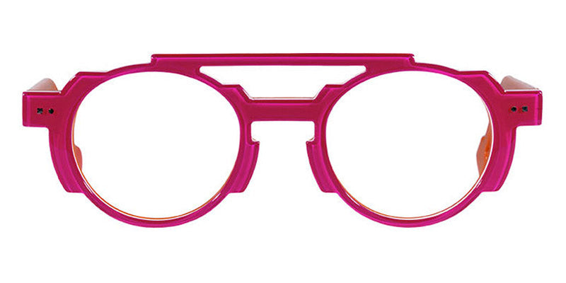 Sabine Be® Be Groovy Swell SB Be Groovy Swell 178 49 - Shiny Translucent Fichsia / White / Shiny Orange Eyeglasses