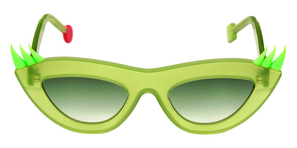 Sabine Be® Be Lashes Sun SB Be Lashes Sun 464 50 - Matt Translucent Lime / Neon Green Sunglasses