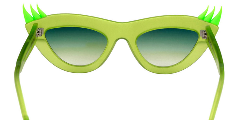 Sabine Be® Be Lashes Sun SB Be Lashes Sun 464 50 - Matt Translucent Lime / Neon Green Sunglasses