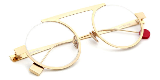 Sabine Be® Be Mood Slim SB Be Mood Slim 129 48 - Polished Pale Gold Eyeglasses