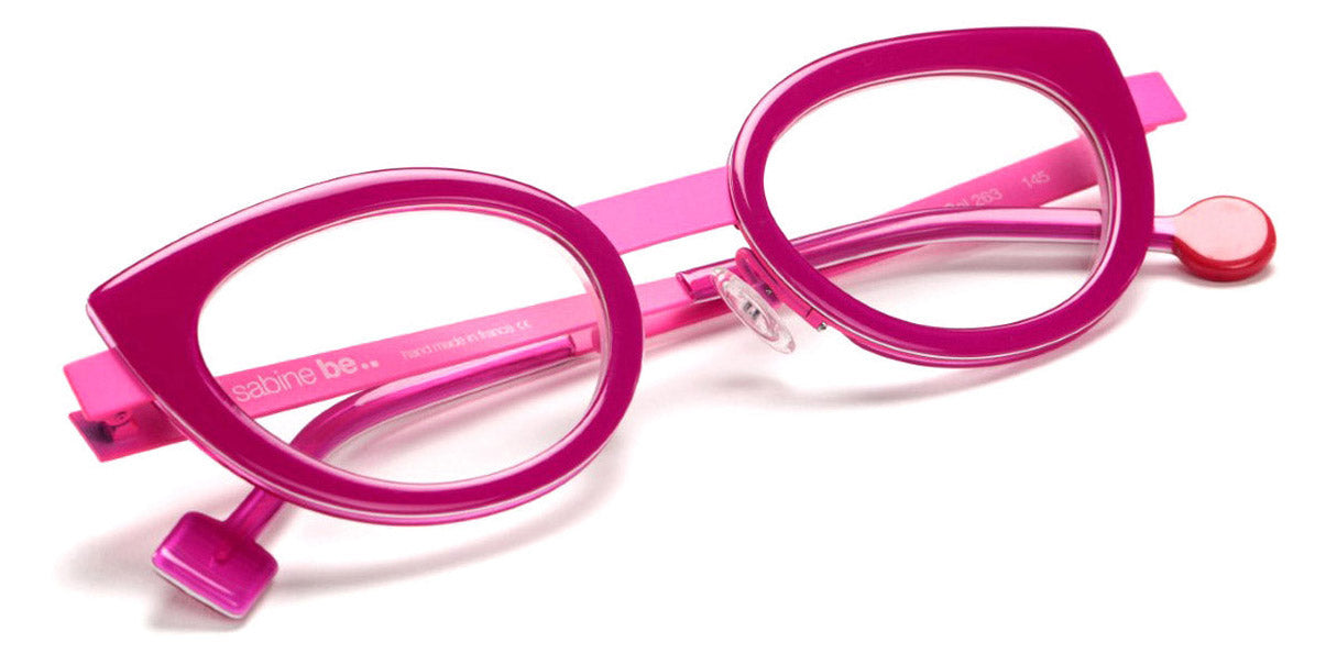 Sabine Be® Be String SB Be String 263 46 - Shiny Fushia / Satin Neon Pink Eyeglasses