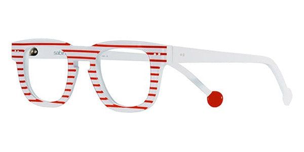 Sabine Be® Be Swag Stripe SB Be Swag Stripe 182 47 - Shiny Red Slim Stripes Eyeglasses