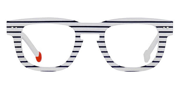 Sabine Be® Be Swag Stripe SB Be Swag Stripe 183 47 - Shiny Navy Blue Slim Stripes Eyeglasses
