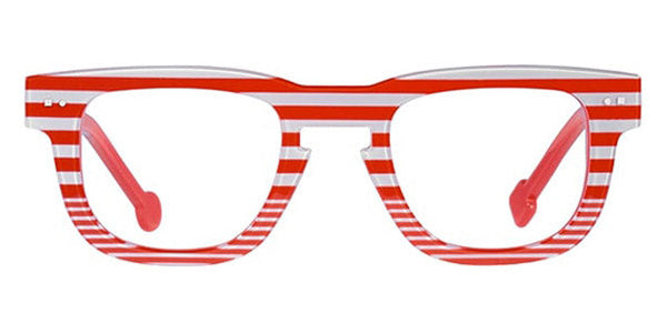 Sabine Be® Be Swag Stripe SB Be Swag Stripe 184 47 - Shiny Red Fat Stripes / Shiny Red Slim Stripes Eyeglasses