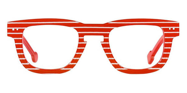 Sabine Be® Be Swag Stripe SB Be Swag Stripe 186 47 - Shiny Red Fat Stripes Eyeglasses