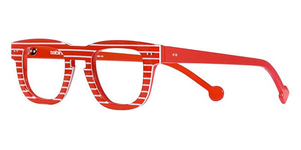 Sabine Be® Be Swag Stripe SB Be Swag Stripe 186 47 - Shiny Red Fat Stripes Eyeglasses