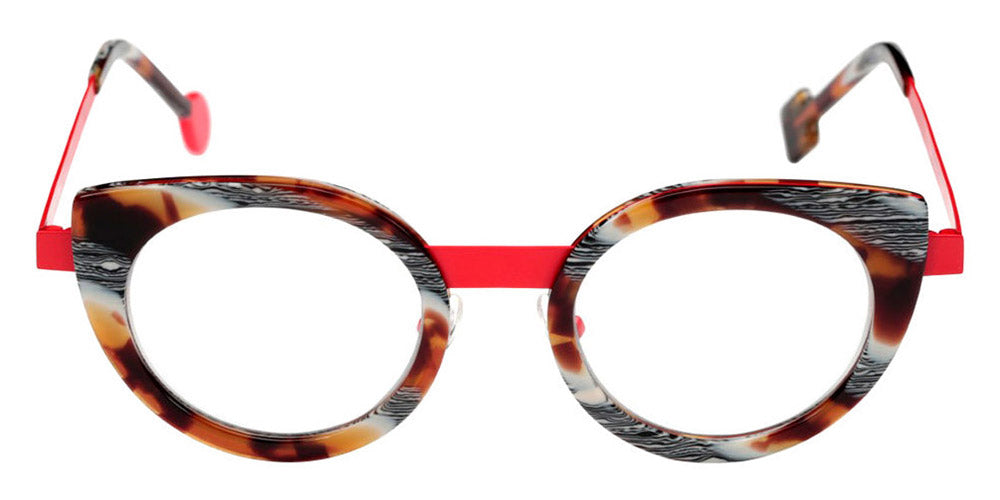 Sabine Be® Be Sweet SB Be Sweet 195 47 - Shiny Vintage Tortoise/ Satin Red Eyeglasses