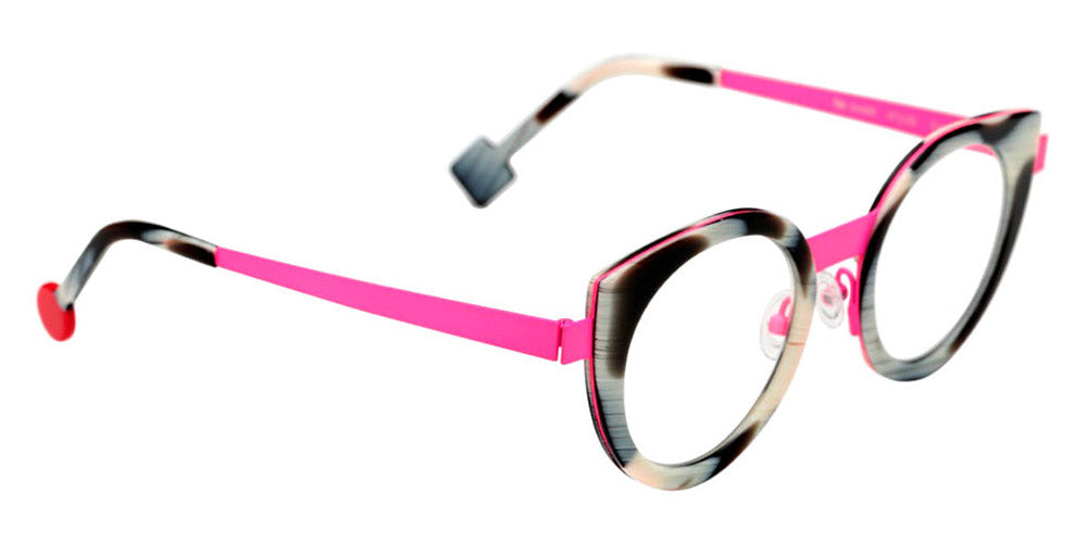 Sabine Be® Be Sweet SB Be Sweet 407 47 - Shiny Horn / Neon Pink Satin Eyeglasses