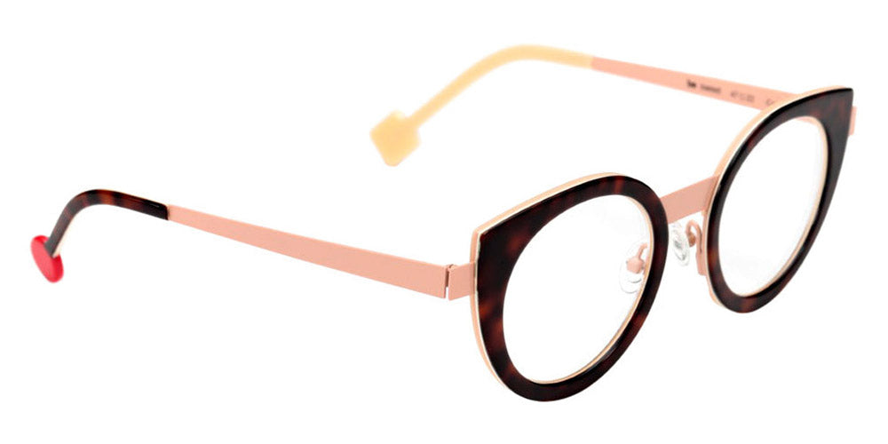 Sabine Be® Be Sweet SB Be Sweet 412 47 - Shiny Auburn Tortoise / Satin Nude Eyeglasses
