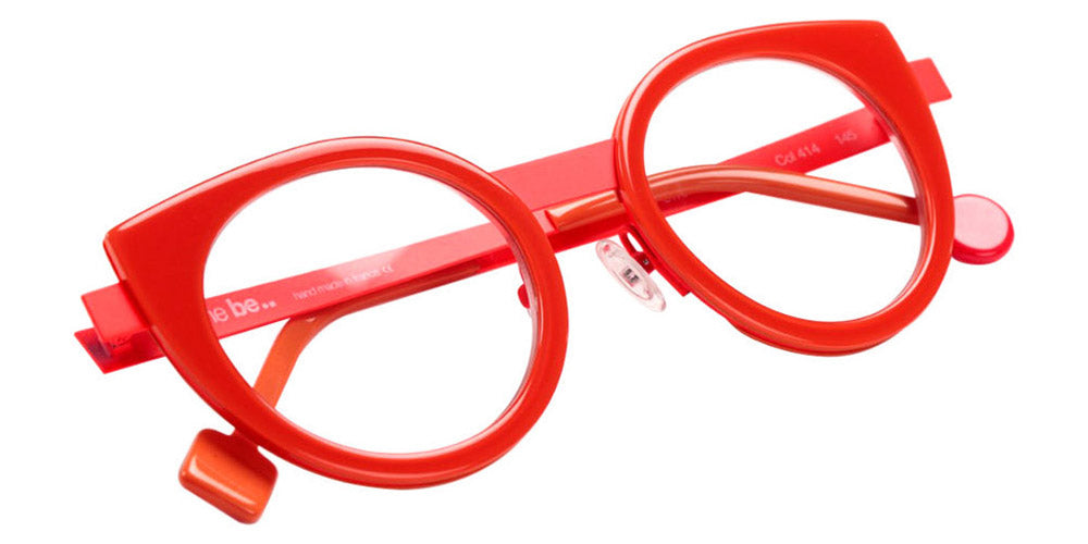 Sabine Be® Be Sweet SB Be Sweet 414 47 - Shiny Orange / Neon Orange Satin Eyeglasses