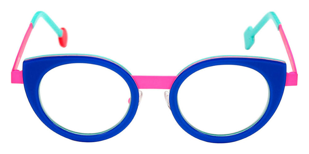 Sabine Be® Be Sweet SB Be Sweet 415 47 - Shiny Majorelle Blue / Neon Pink Satin Eyeglasses