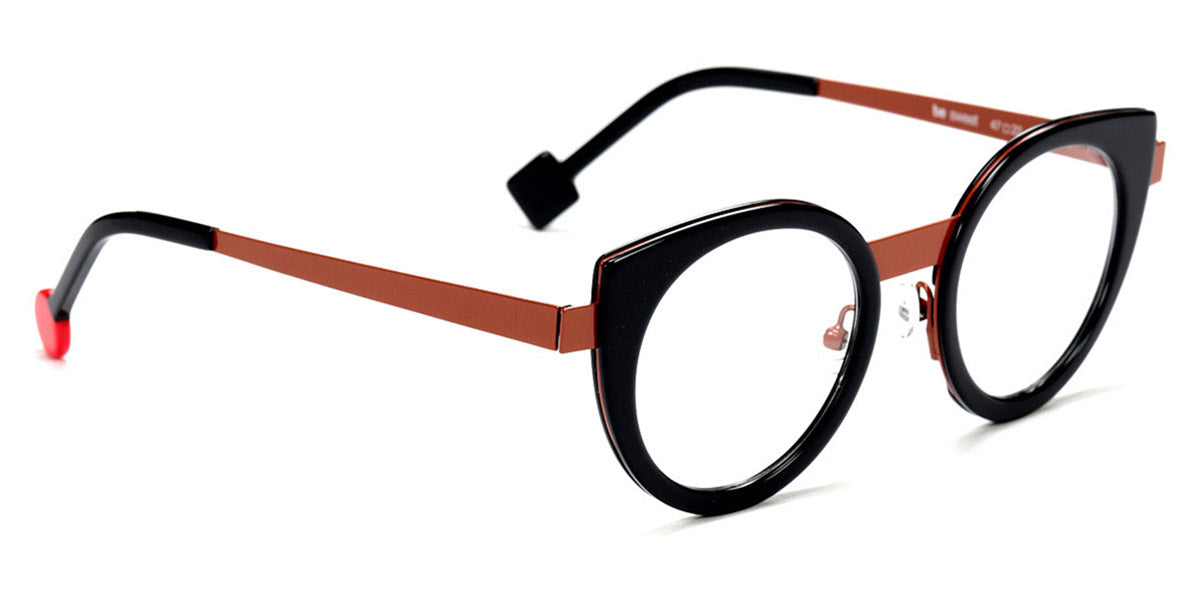 Sabine Be® Be Sweet SB Be Sweet 574 47 - Shiny Midnight Blue / Shiny Camel Eyeglasses