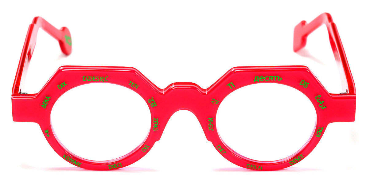 Sabine Be® Be Ten SB Be Ten 652 44 - Shiny Neon Pink / Neon Green Eyeglasses