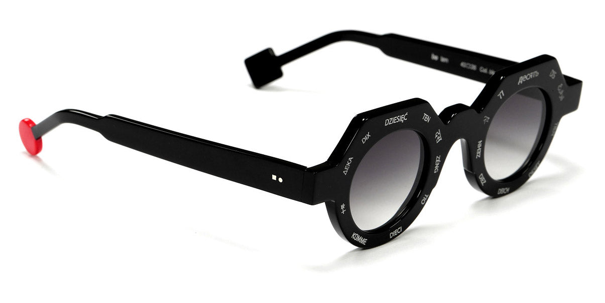 Sabine Be® Be Ten Sun SB Be Ten Sun black20 44 - Shiny Black / Silver Sunglasses
