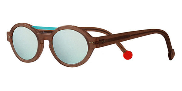 Sabine Be® Be Trendy Sun SB Be Trendy Sun 04 49 - Matte Translucent Beige / Satin Turquoise Sunglasses