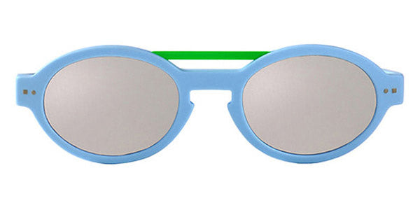 Sabine Be® Be Trendy Sun SB Be Trendy Sun 63 49 - Matte Baby Blue / Satin Neon Green Sunglasses