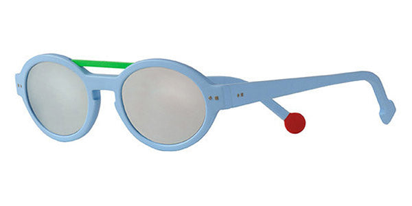 Sabine Be® Be Trendy Sun SB Be Trendy Sun 63 49 - Matte Baby Blue / Satin Neon Green Sunglasses