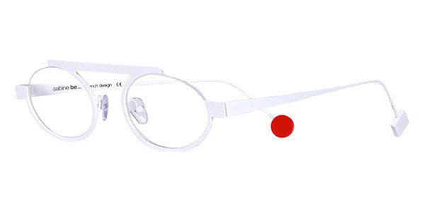 Sabine Be® Be Trust Slim SB Be Trust Slim 123 49 - Satin White Eyeglasses
