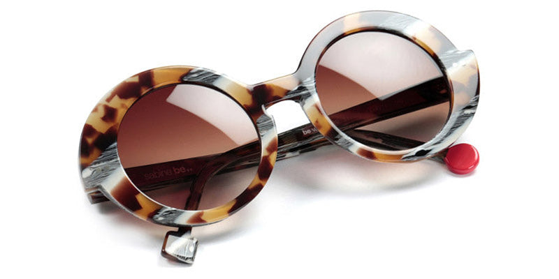Sabine Be® Be Val De Loire Sun SB Be Val De Loire Sun 211 51 - Shiny Vintage Tortoise Sunglasses
