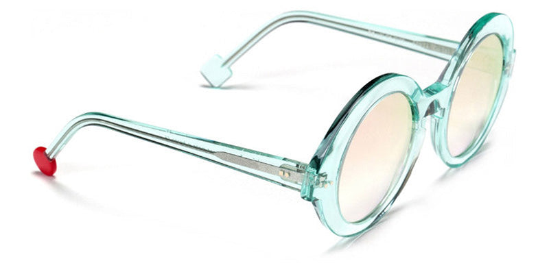 Sabine Be® Be Val De Loire Sun SB Be Val De Loire Sun 353 51 - Shiny Translucent Turquoise Sunglasses
