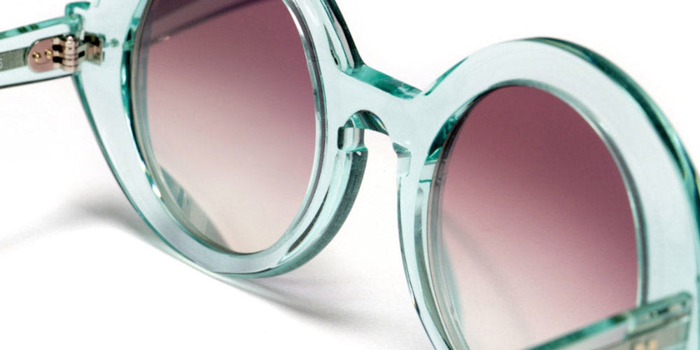 Sabine Be® Be Val De Loire Sun SB Be Val De Loire Sun 353 51 - Shiny Translucent Turquoise Sunglasses