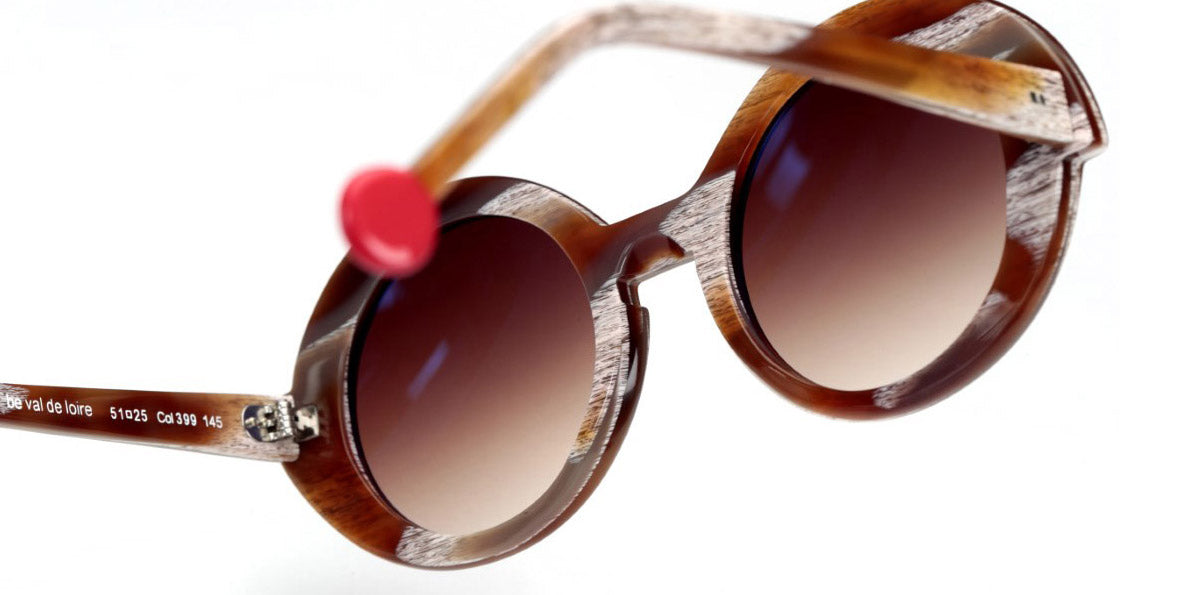 Sabine Be® Be Val De Loire Sun SB Be Val De Loire Sun 399 51 - Shiny Vintage Horn Sunglasses