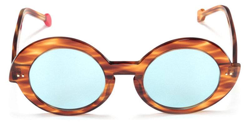 Sabine Be® Be Val De Loire Sun SB Be Val De Loire Sun 64 51 - Shiny Blonde Veined Tortoise Sunglasses