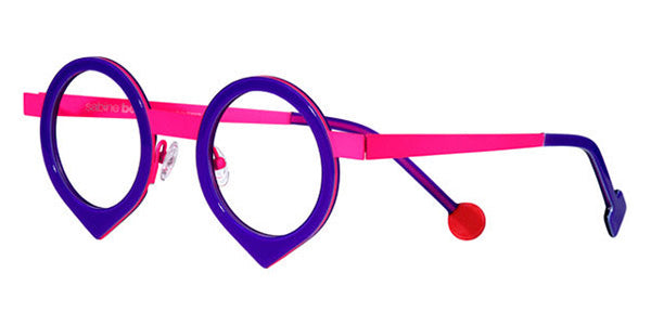 Sabine Be® Be Yang SB Be Yang 241 43 - Shiny Purple / Satin Neon Pink Eyeglasses