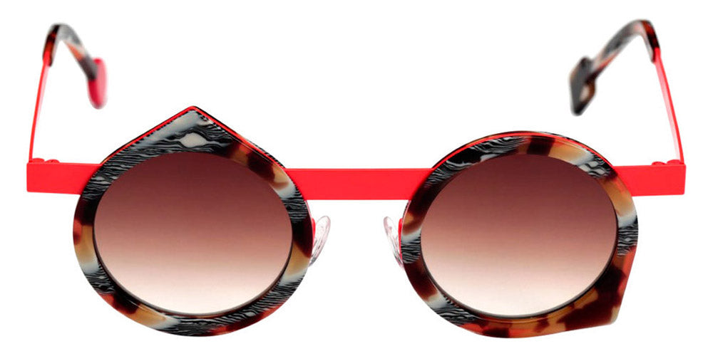 Sabine Be® Be Yoon Sun SB Be Yoon Sun 259 43 - Shiny Vintage Tortoise / Satin Neon Orange Sunglasses