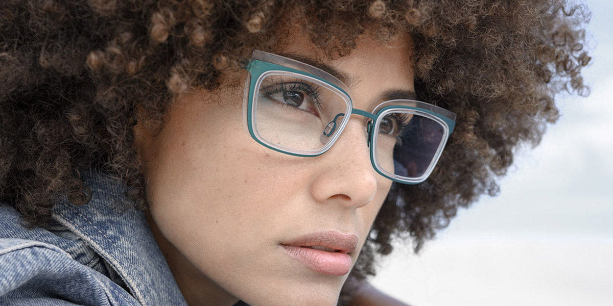 Blackfin® FLAMINGO BEACH BF FLAMINGO BEACH 1089 52 - Red/Navy Blue Acetate Eyeglasses