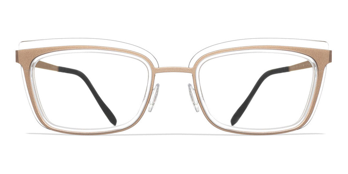 Blackfin® FLAMINGO BEACH BF FLAMINGO BEACH 1096 52 - Gold/Crystal Acetate Eyeglasses