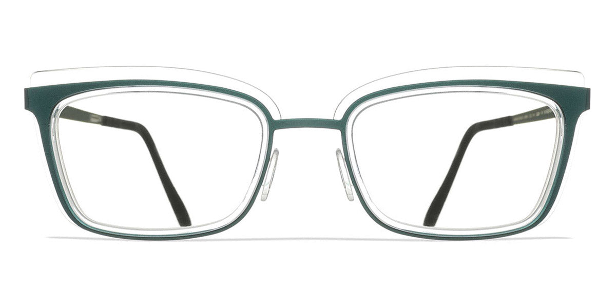 Blackfin® FLAMINGO BEACH BF FLAMINGO BEACH 1141 52 - Green/Crystal Acetate Eyeglasses