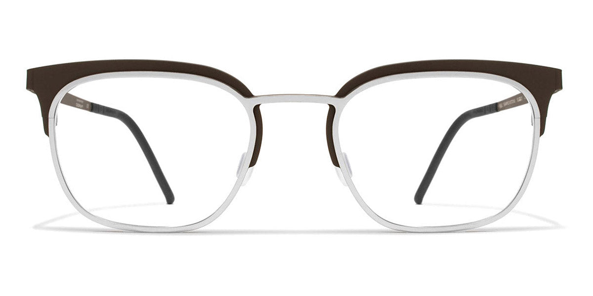 Blackfin® MARROWSTONE BF MARROWSTONE 861 52 - Silver/Brown Eyeglasses