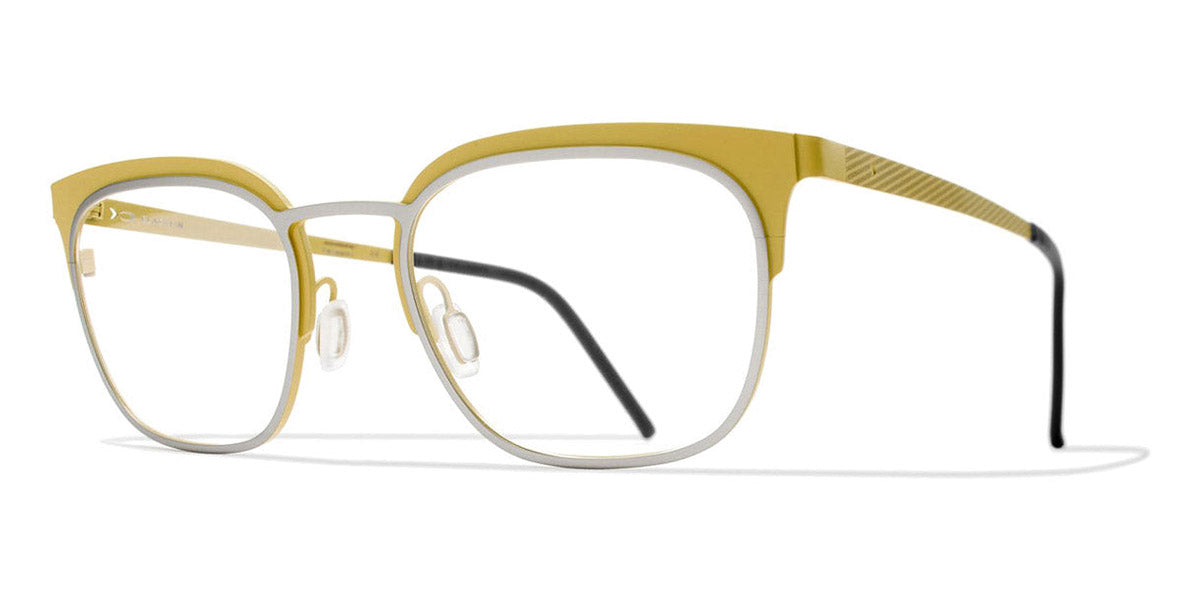 Blackfin® MARROWSTONE BF MARROWSTONE 864 52 - Matte Silver/Yellow Eyeglasses