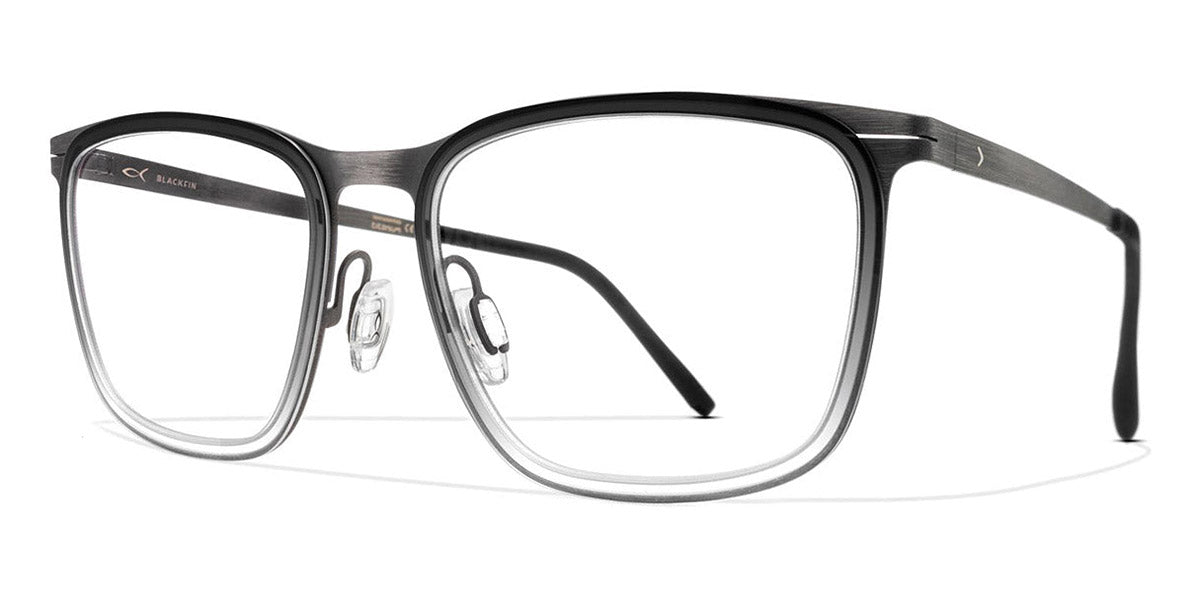 Blackfin® MONTAUK BF MONTAUK 1422 55 - Brushed Gunmetal/Gradient Smoke Eyeglasses