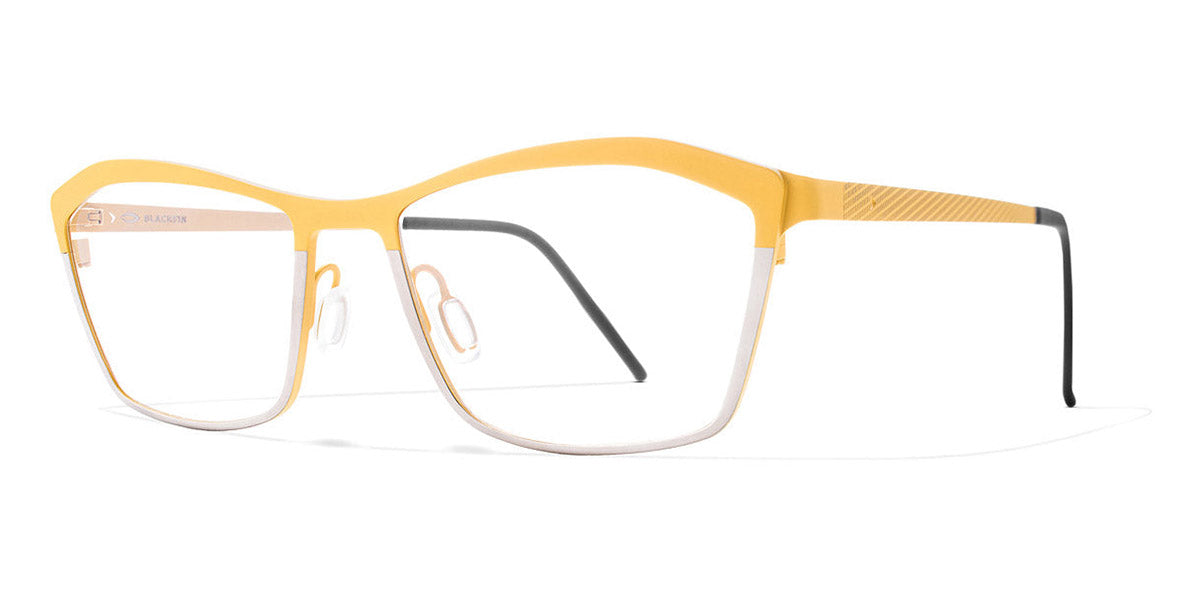 Blackfin® YARMOUTH BF YARMOUTH 761 53 - Yellow/Silver Eyeglasses