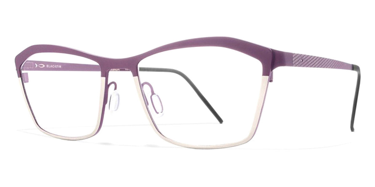Blackfin® YARMOUTH BF YARMOUTH 762 53 - Plum/Titanium Eyeglasses