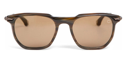 Blake Kuwahara® Bk1009 Sun BLK BK1009 SUN BROWN HORN 50 - Brown Horn Sunglasses