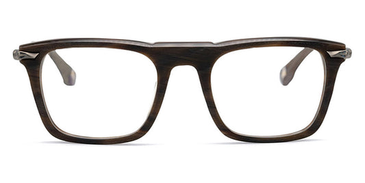Blake Kuwahara® BK1014 BLK BK1014 BRUSHED BROWN HORN 52 - BRUSHED BROWN HORN Eyeglasses