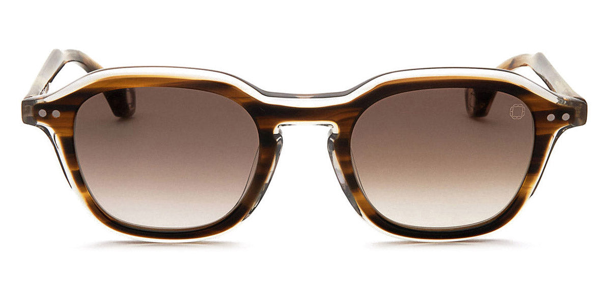 Blake Kuwahara® FLETCHER SUN BLK FLETCHER SUN LIGHT BROWN HORN 48 - LIGHT BROWN HORN Sunglasses