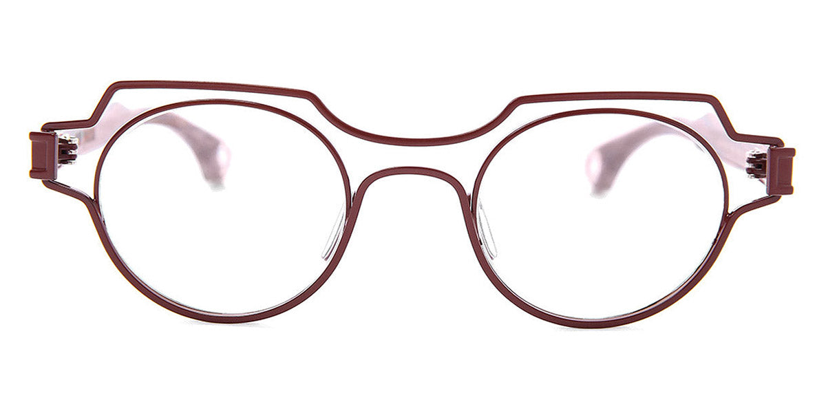Blake Kuwahara® GWATHMEY BLK GWATHMEY RED 46 - RED Eyeglasses
