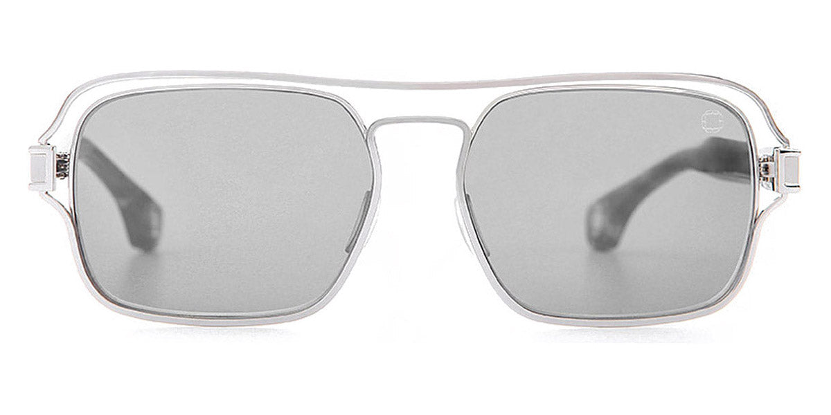 Blake Kuwahara® HASTINGS SUN BLK HASTINGS SUN SILVER 57 - SILVER Sunglasses