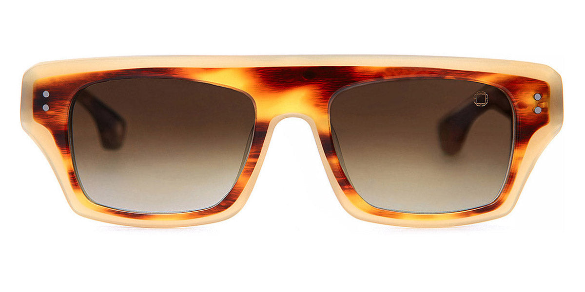 Blake Kuwahara® LE VAU SUN BLK LE VAU SUN AMBER HORN 51 - AMBER HORN Sunglasses