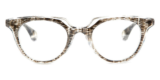 Blake Kuwahara® LINA BLK LINA BRUSHED BLACK 46 - BRUSHED BLACK Eyeglasses