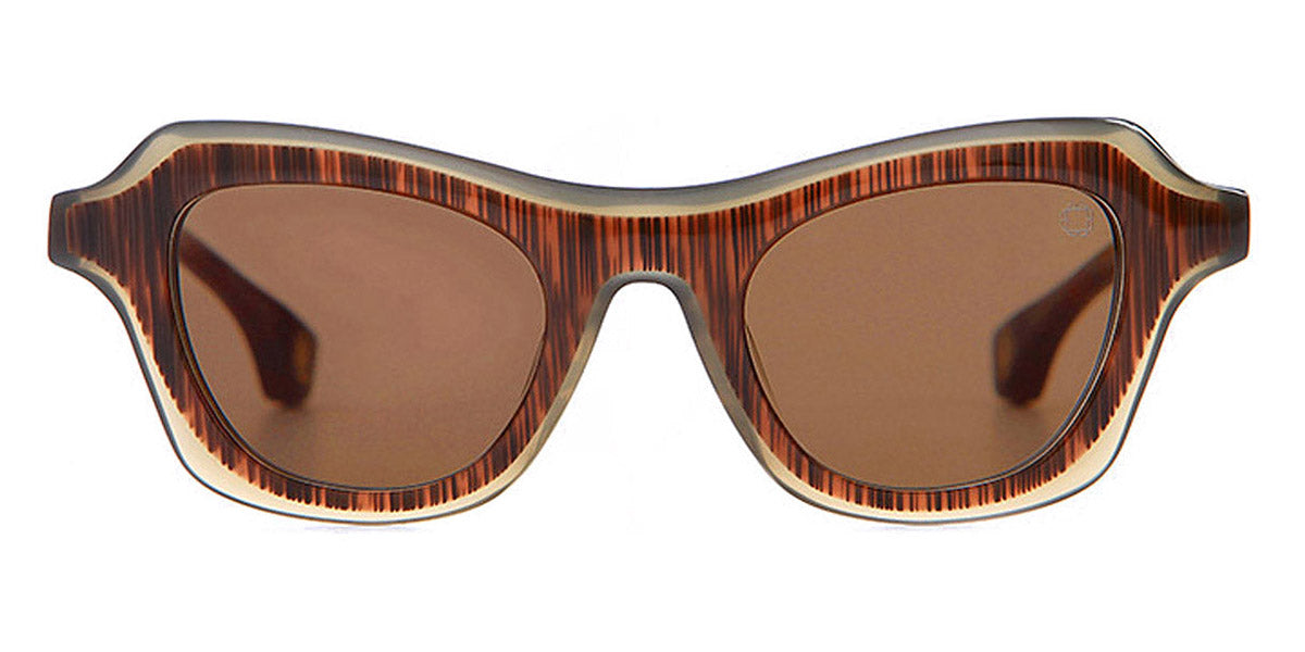 Blake Kuwahara® MANSART SUN BLK MANSART SUN CHESTNUT 46 - CHESTNUT Sunglasses
