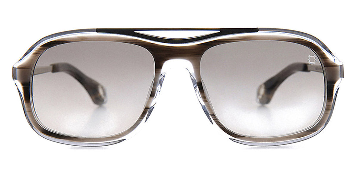 Blake Kuwahara® NIEMEYER BLK NIEMEYER GREY HORN 56 - GREY HORN Sunglasses