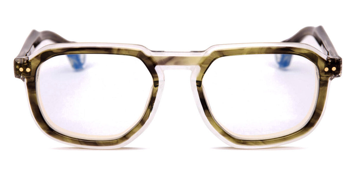 Blake Kuwahara® Thayer BLK THAYER OLIVE 54 - Olive Eyeglasses