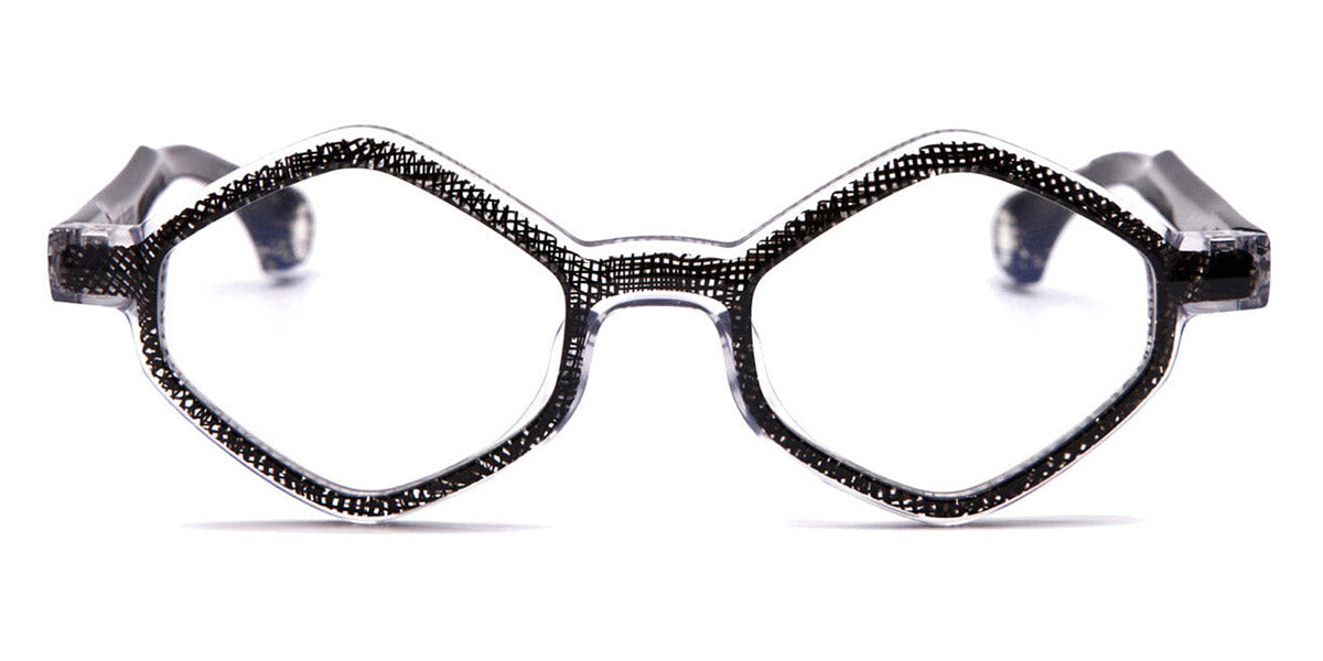 Blake Kuwahara® THORNE BLK THORNE BLACK WEAVE 48 - BLACK WEAVE Eyeglasses